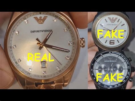 how to tell if an armani watch is fake|are armani watches worth anything.